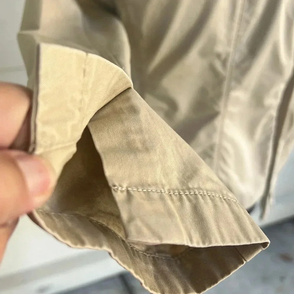 Vintage Old Navy Tan Khaki Blazer Size M - Picture 9 of 12